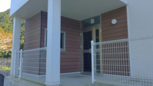 国産材活用WPC外壁@那賀町カヌーセンター