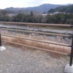 国土交通省設置基準適合の那賀ウッドプラス・WPCガードパイプ(景観配慮型)